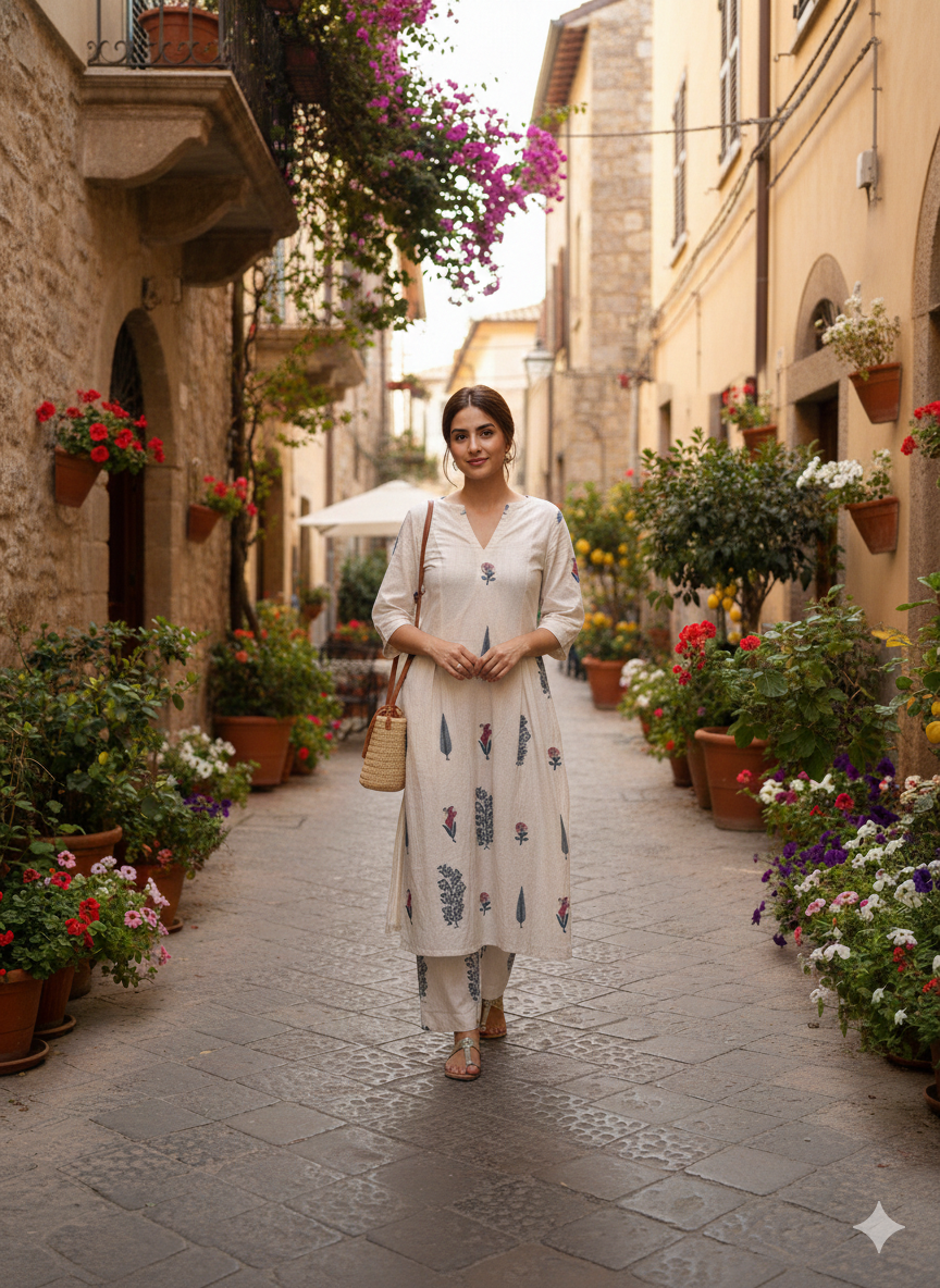 Florence Bloom Cords Set