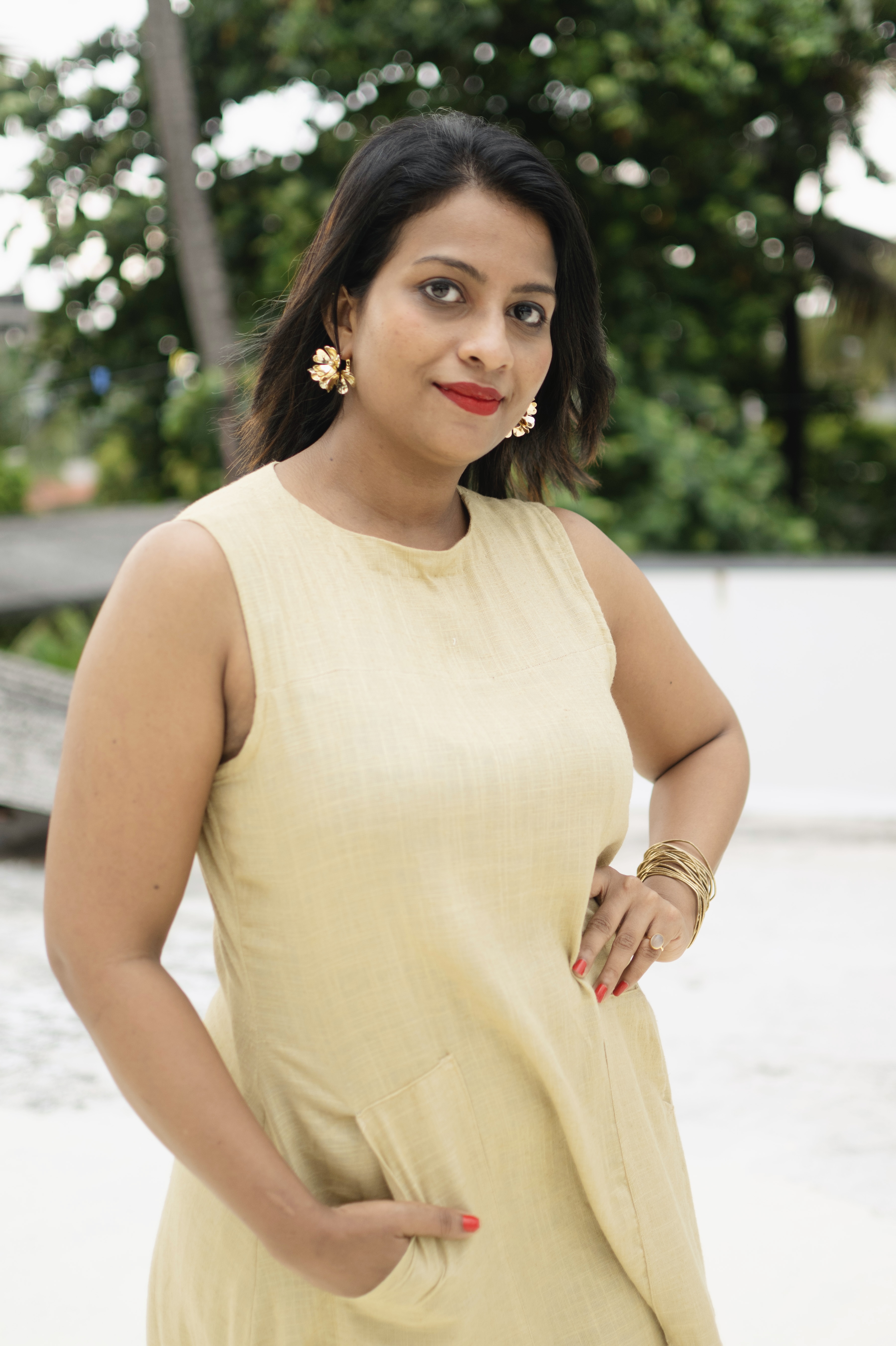 Sandstone Classic Shirt Dress