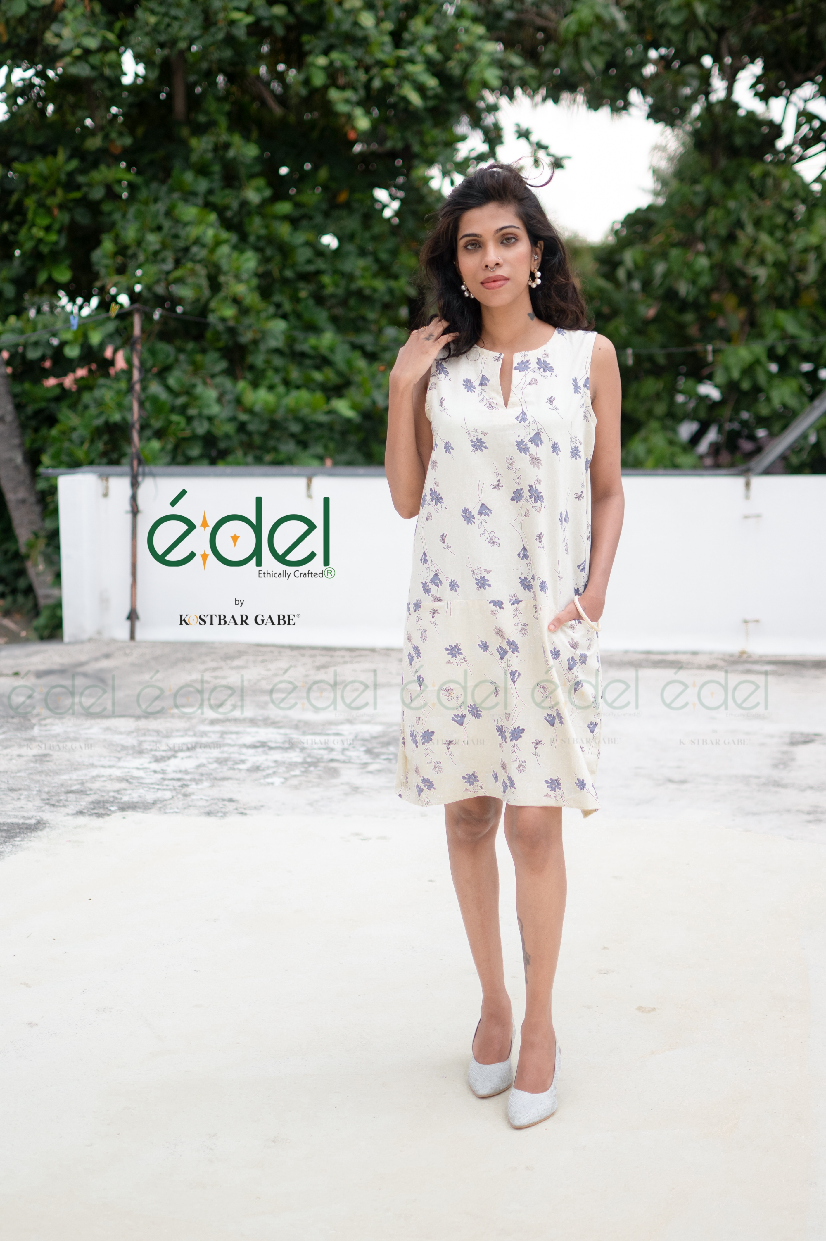 Whisper Bloom Shift Dress