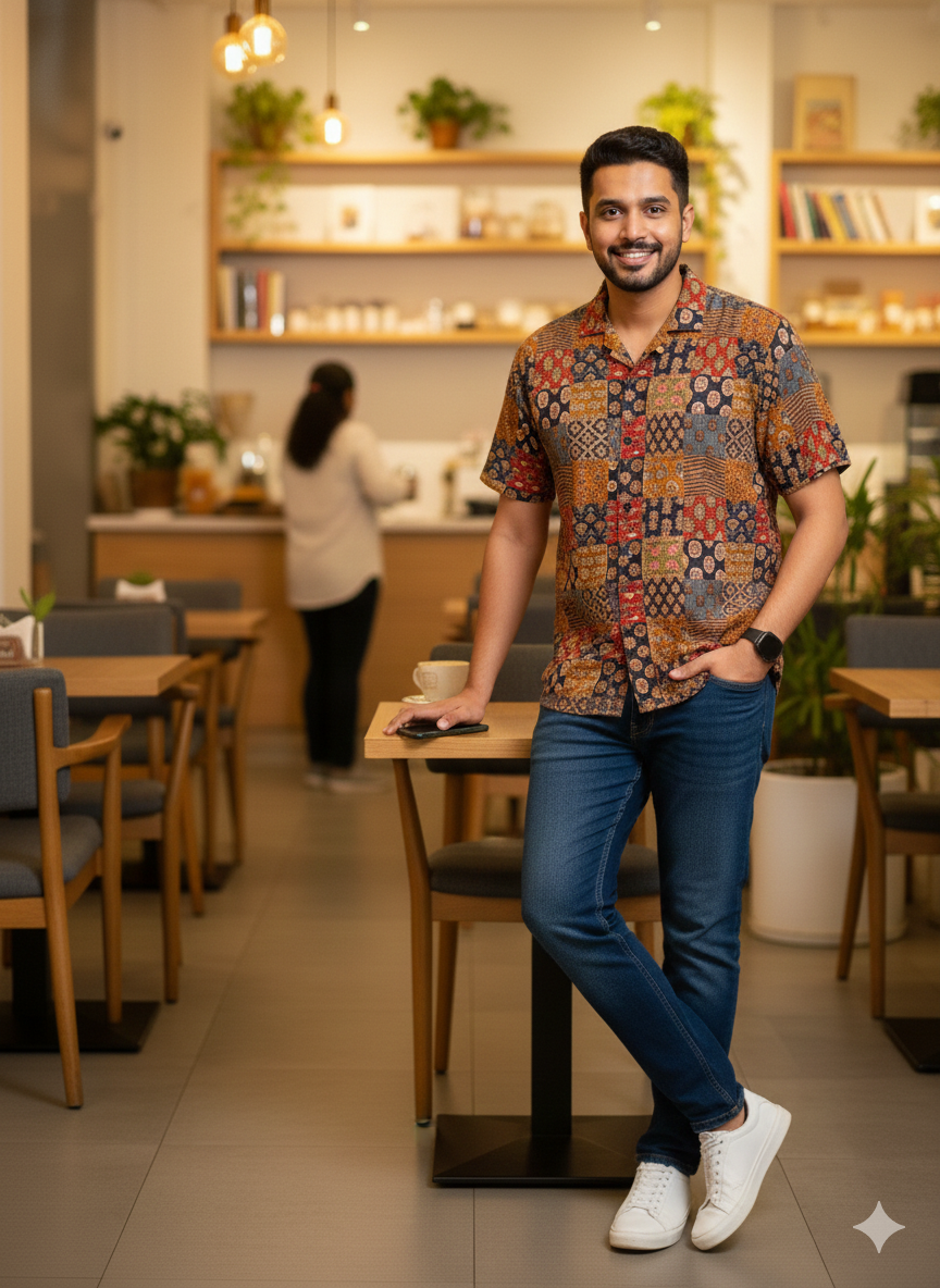 Rust Nomad Patch Shirt