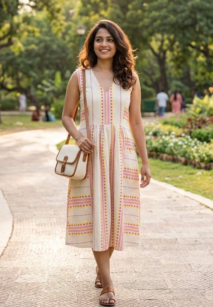 Yarn Dyed Dress