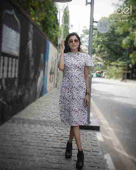 Urban Chic Printed Bodycon Dress