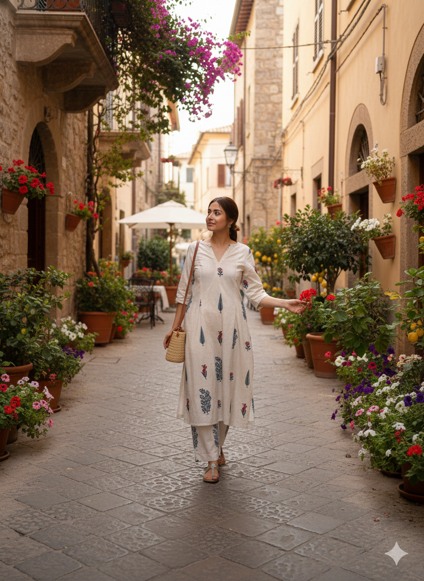 Florence Bloom Cords Set