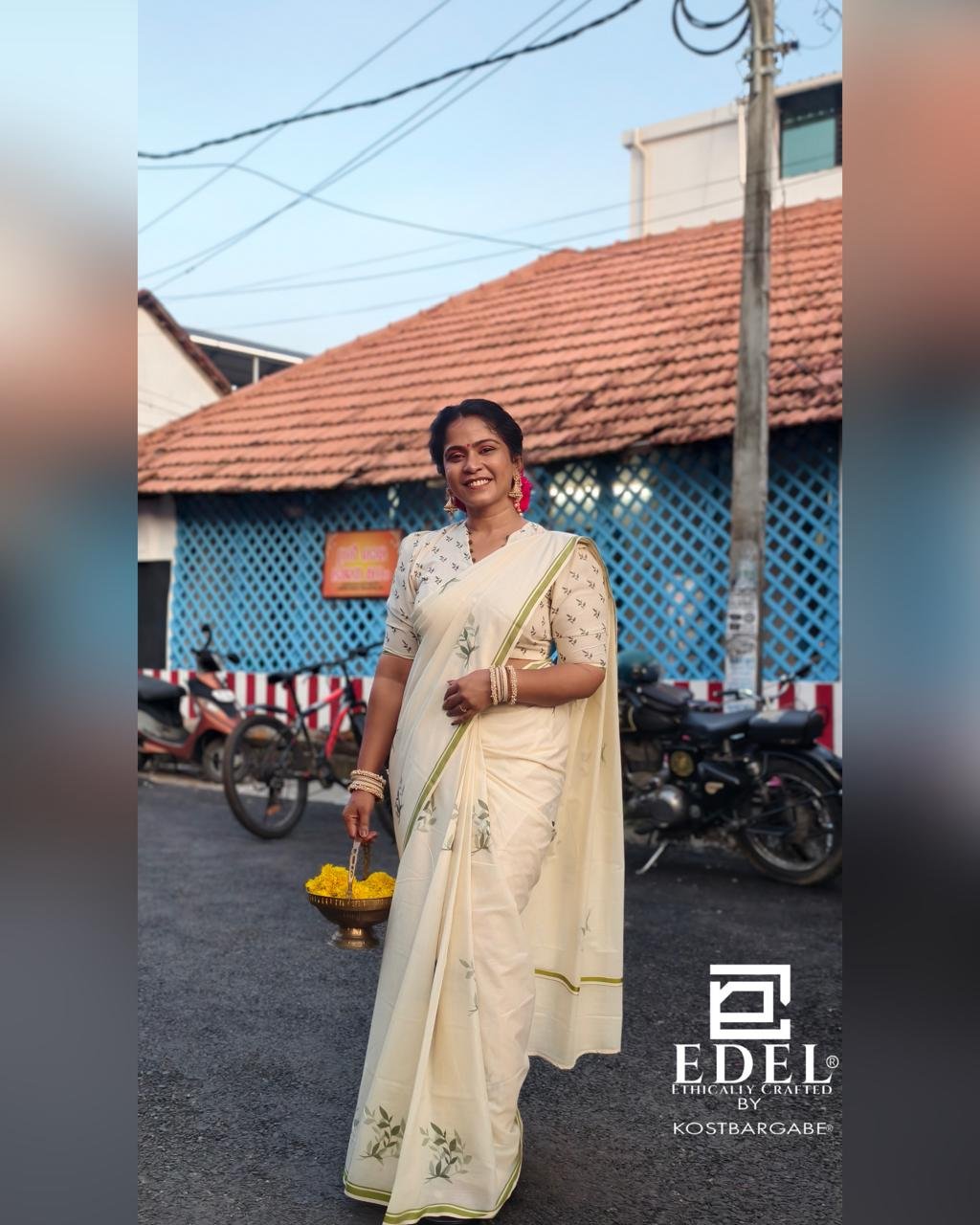 Haritha Kasavu Saree