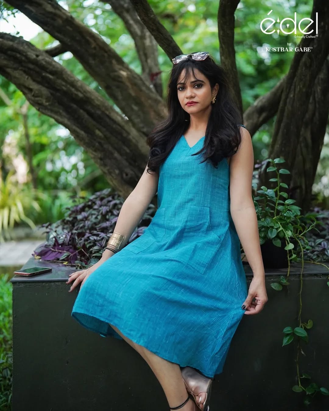 Ocean Breeze Midi Dress