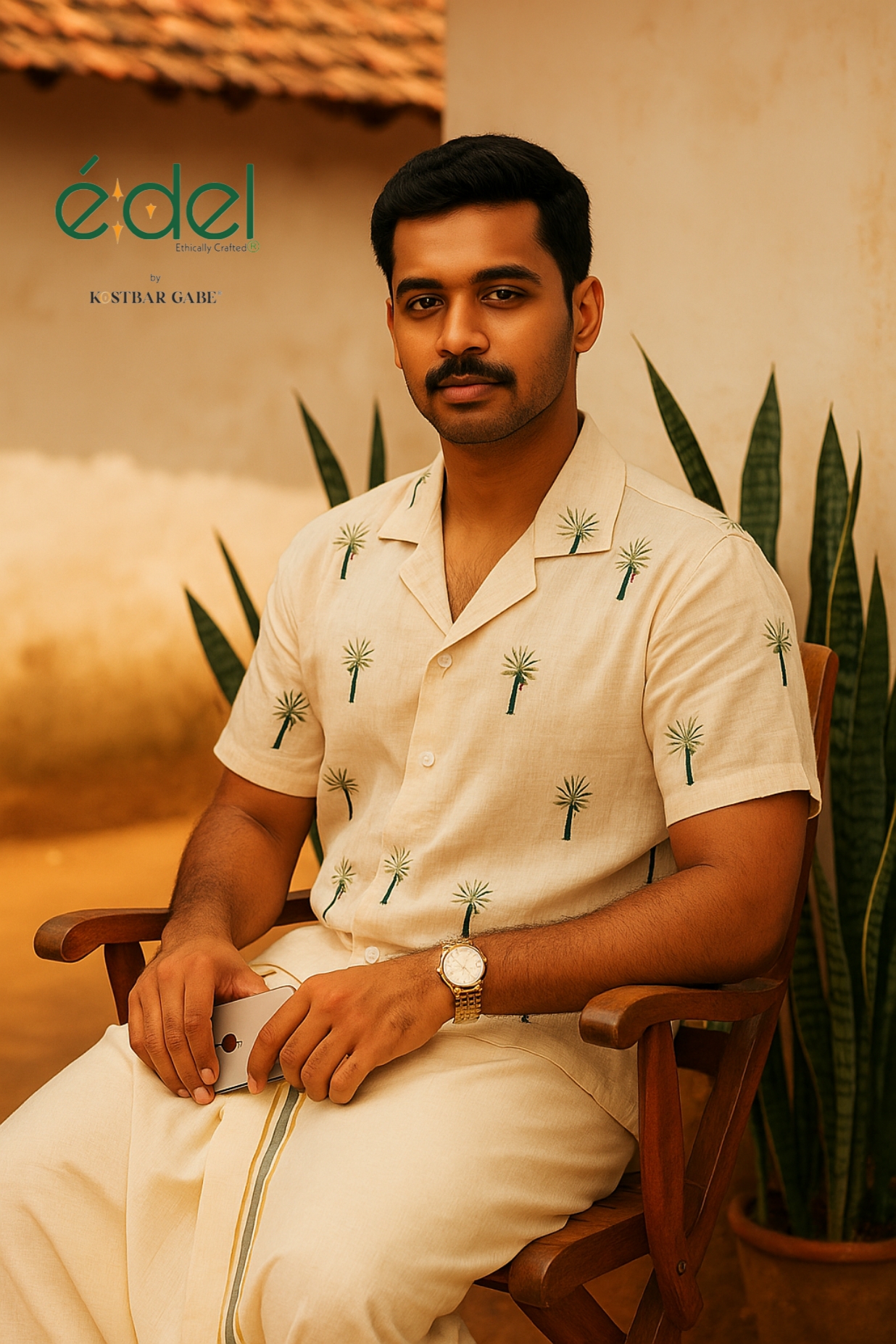 Palm Breeze Cuban Shirt