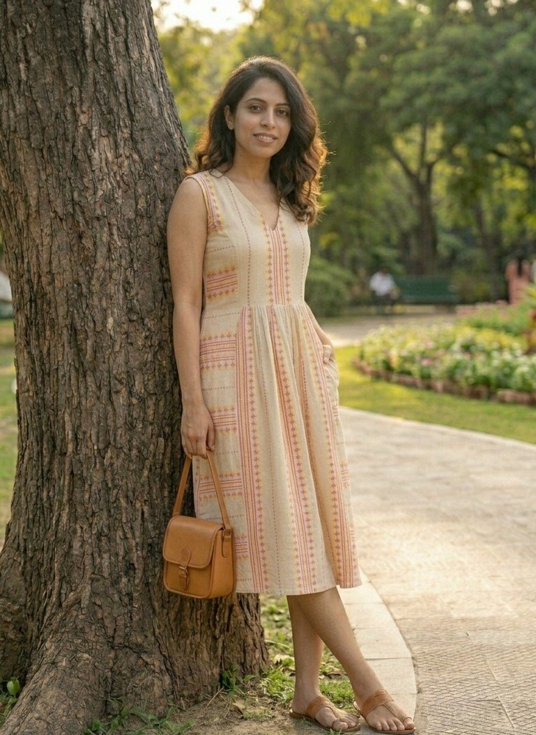 Yarn Dyed Dress